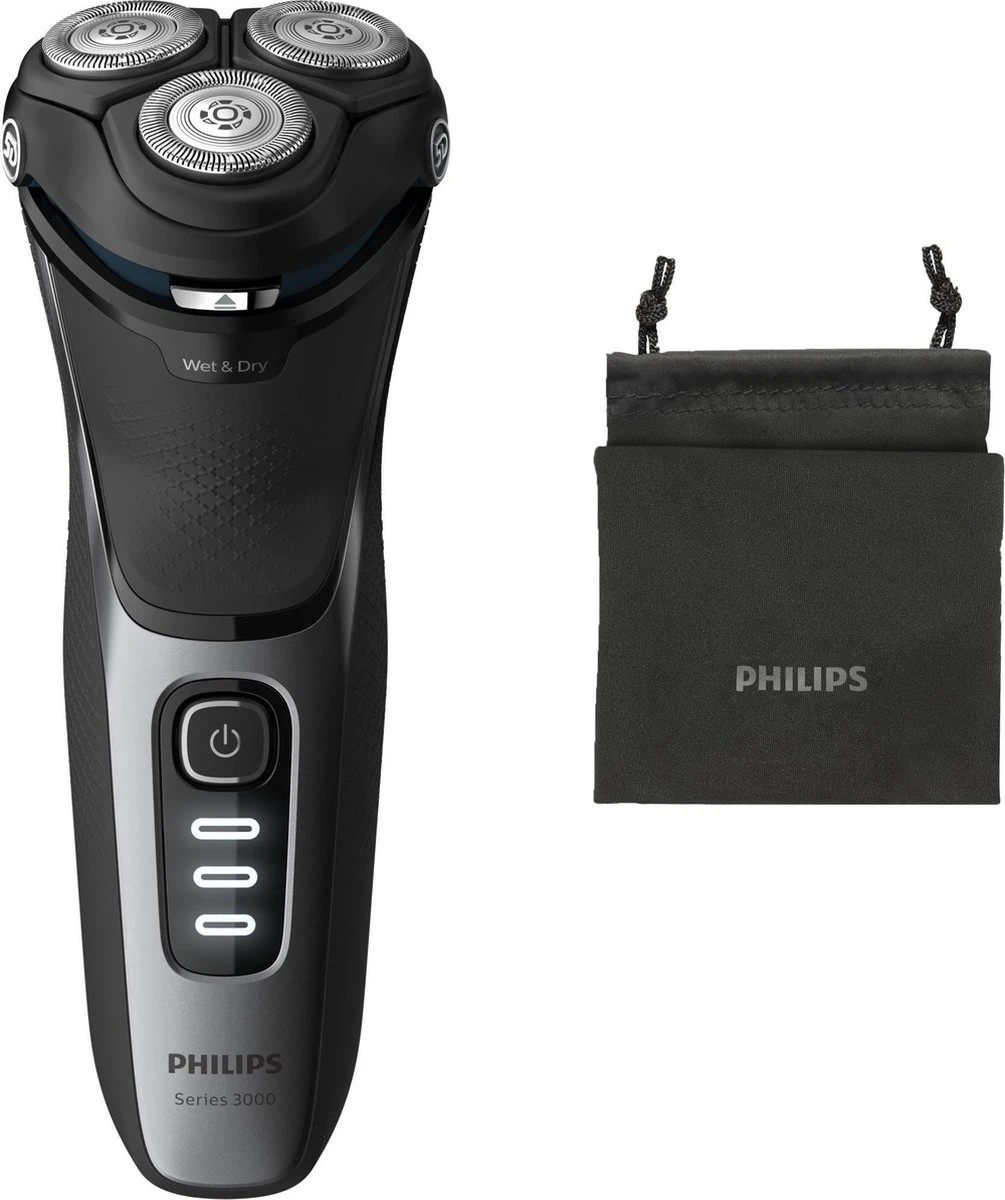 Philips Shaver Series 3000 S3231/52 - Scheerapparaat - Zwart 1 Philips Shaver Series 3000 S3231/52 - Scheerapparaat - Zwart