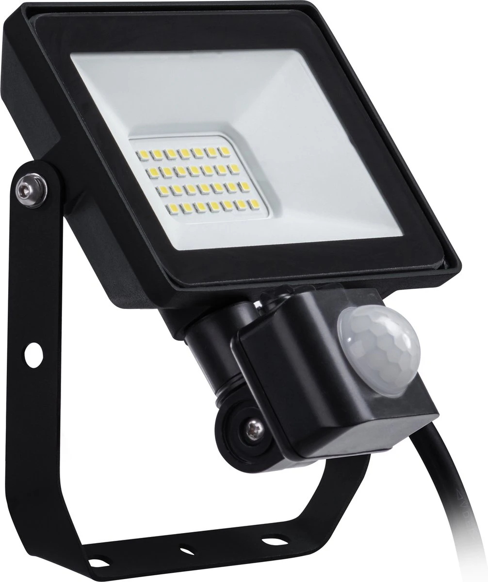 Philips Decoflood - Floodlight - Zwart - 1x20W - Met Sensor 2 Philips Decoflood - Floodlight - Zwart - 1x20W - Met Sensor - Afbeelding 2