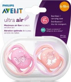 Philips Avent Ultra Air SCF345/22 Fopspeen - 6-18 Maanden - 2 Stuks -Philips 1037x1200 1