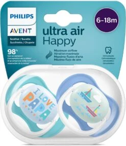 Philips Avent Ultra-air SCF080/03 - Fopspeen - 6-18 Maanden - 2 Stuks 22 Philips Avent Ultra-air SCF080/03 - Fopspeen - 6-18 Maanden - 2 Stuks -Philips 1037x1200