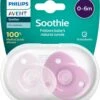 Philips Avent Soothie SCF099/22 - Fopspeen - 0-6 MAANDEN - 2 Stuks