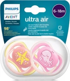 Philips Avent Ultra Air SCF085/04 - Fopspeen - 6-18 Maanden - 2 Stuks 15 Philips Avent Ultra Air SCF085/04 - Fopspeen - 6-18 Maanden - 2 Stuks -Philips 1041x1200 3