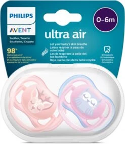 Philips Avent Ultra Air SCF085/02 - Fopspeen - 0-6 Maanden - 2 Stuks 14 Philips Avent Ultra Air SCF085/02 - Fopspeen - 0-6 Maanden - 2 Stuks -Philips 1041x1200 7
