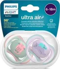 Philips Avent Ultra Air SCF085/18 - Fopspeen - 6 Tot 18 Maanden - 2 Stuks 19 Philips Avent Ultra Air SCF085/18 - Fopspeen - 6 Tot 18 Maanden - 2 Stuks -Philips 1042x1200 4