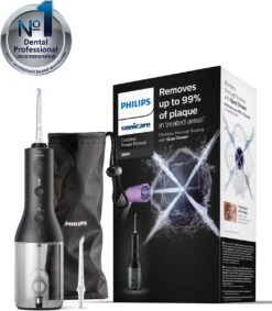 Philips Cordless Power 3000 HX3806/33 - Flosser - Zwart