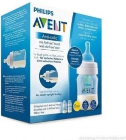 Philips Avent Anti-colic SCF810/24 - Babyfles (125 Ml) Antikrampjes Met AirFree Ventiel - 2 Stuks 18 Philips Avent Anti-colic SCF810/24 - Babyfles (125 Ml) Antikrampjes Met AirFree Ventiel - 2 Stuks -Philips 1075x1200