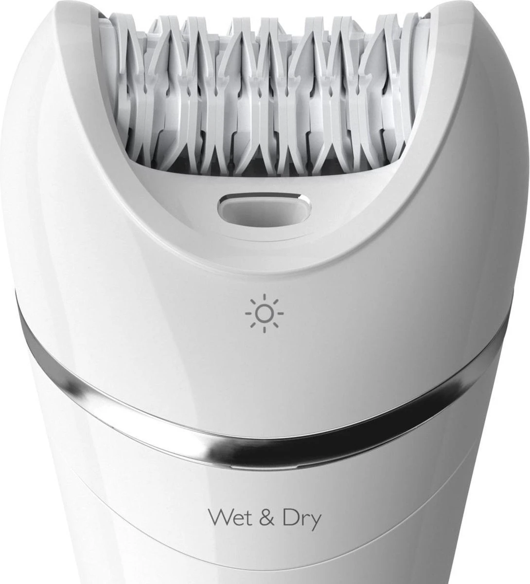 Philips Series 8000 BRE715/00 - Wet & Dry - Epilator - Wit 4 Philips Series 8000 BRE715/00 - Wet & Dry - Epilator - Wit - Afbeelding 4