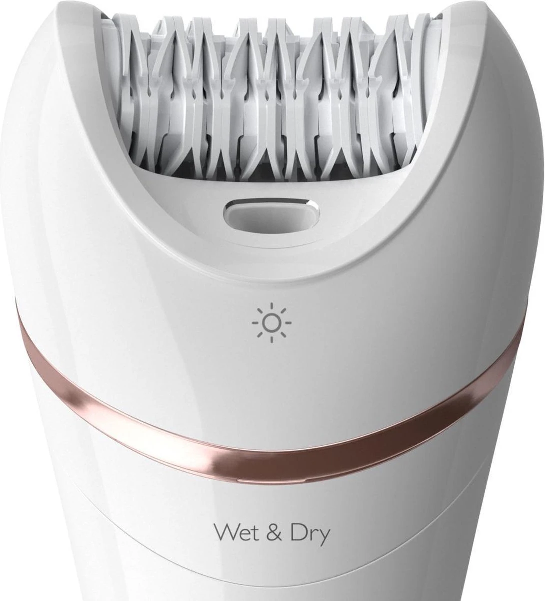 Philips Series 8000 BRE735/00 - Wet & Dry - Epilator - Roze 4 Philips Series 8000 BRE735/00 - Wet & Dry - Epilator - Roze - Afbeelding 4