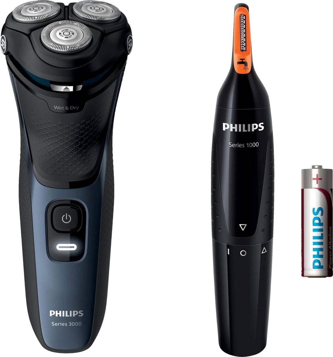 Philips Shaver Series 3000 S3134/57 - Scheerapparaat Incl. Neus- En Oorhaartrimmer 1 Philips Shaver Series 3000 S3134/57 - Scheerapparaat Incl. Neus- En Oorhaartrimmer