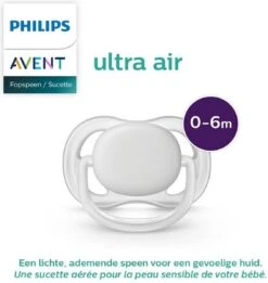 Philips Avent Ultra Air SCF085/01 - Fopspeen - 0-6 Maanden - 2 Stuks 13 Philips Avent Ultra Air SCF085/01 - Fopspeen - 0-6 Maanden - 2 Stuks -Philips 1137x1200