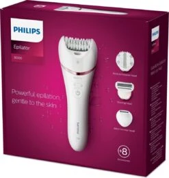 Philips Series 8000 BRE735/00 - Wet & Dry - Epilator - Roze 29 Philips Series 8000 BRE735/00 - Wet & Dry - Epilator - Roze -Philips 1140x1200