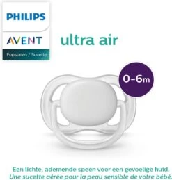 Philips Avent Ultra Air SCF080/17 - Fopspeen - 0-6 Maanden - 2 Stuks -Philips 1145x1200 2
