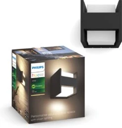 Philips Hue Fuzo Muurlamp - Warmwit Licht - Zwart - Smal - Gesloten -Philips 1146x1200 2