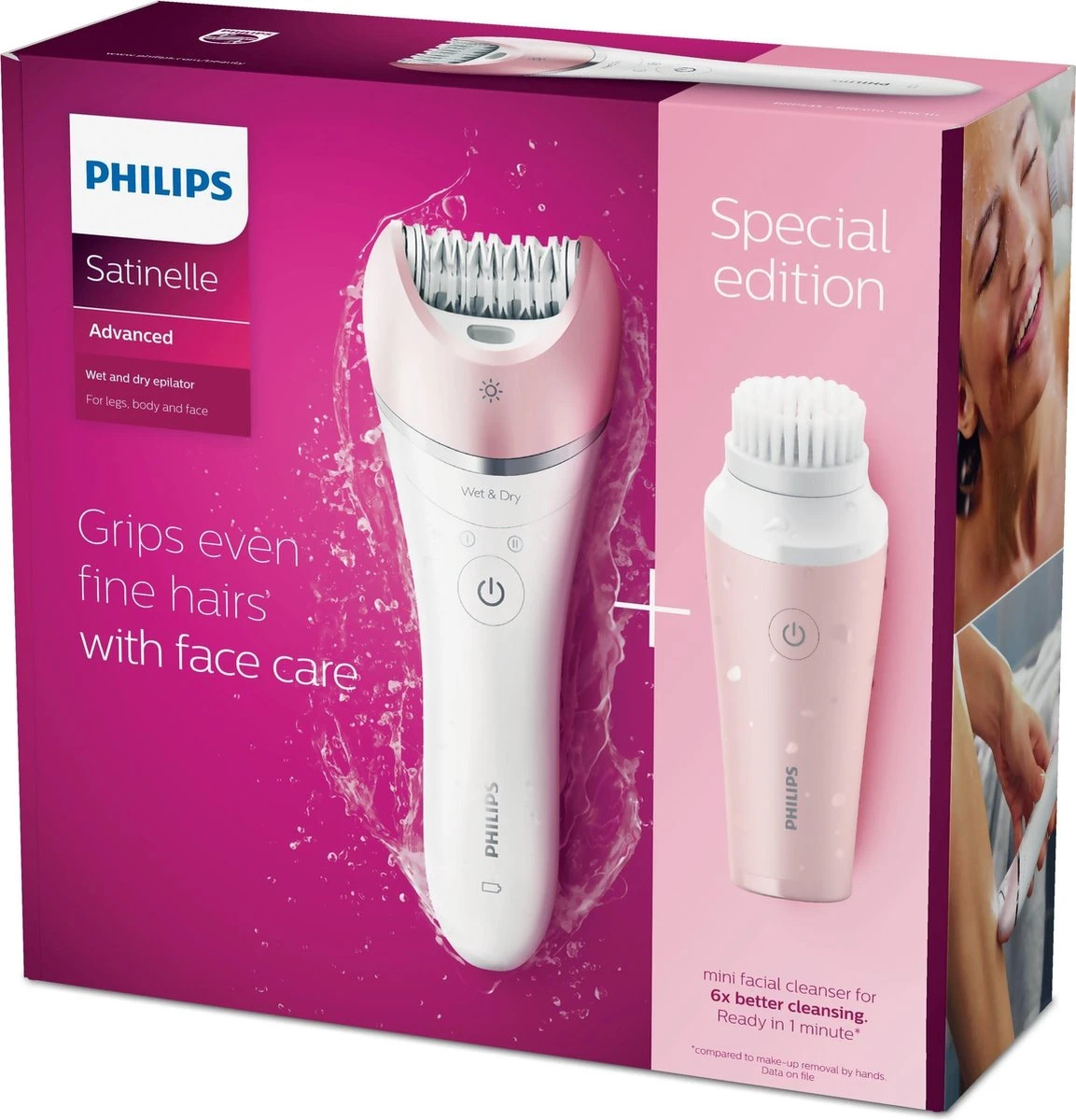 Philips BRP545/00 EPILATOR BYPACK PROMO DOUTZEN+ 7 Philips BRP545/00 EPILATOR BYPACK PROMO DOUTZEN+ - Afbeelding 7