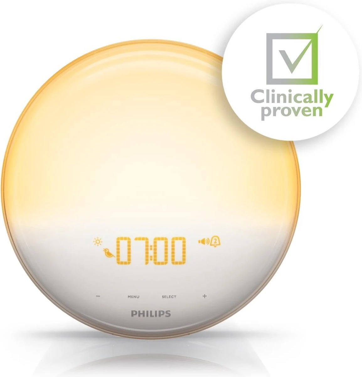 Philips HF3521/01 - Wake-up Light - Wit 1 Philips HF3521/01 - Wake-up Light - Wit