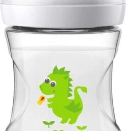 Philips Avent Natural Babyfles - SCF070/24 Babyfles (1m+) Voor Langzame Toevoer - 1x 20 Philips Avent Natural Babyfles - SCF070/24 Babyfles (1m+) Voor Langzame Toevoer - 1x -Philips 1156x1200