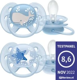 Philips Avent Ultra Soft SCF223/03 - Fopspeen - 6-18 Maanden - 2 Stuks -Philips 1164x1200