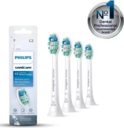 Philips Sonicare C2 Optimal Plaque Defence HX9024/10 - Opzetborstels - 4 Stuks -Philips 1164x1200 4
