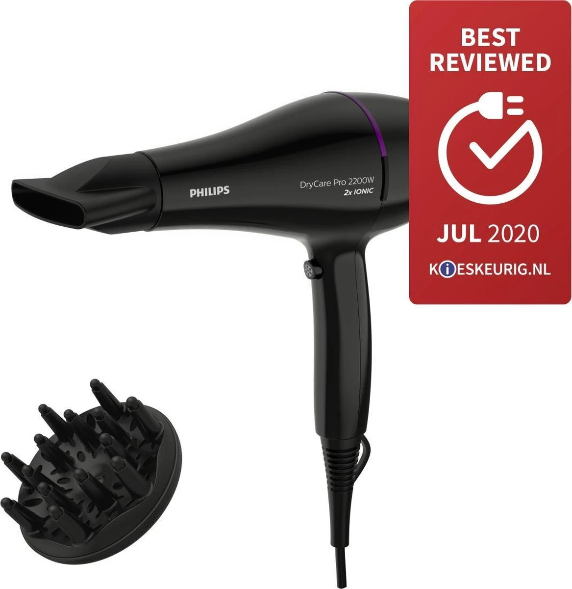 Philips DryCare Pro BHD274/00 - Föhn 2 Philips DryCare Pro BHD274/00 - Föhn - Afbeelding 2
