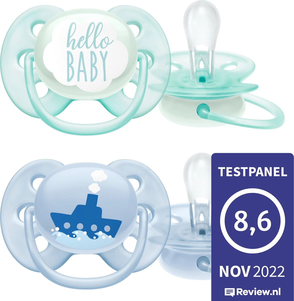 Philips Avent Ultra Soft SCF222/01 - Fopspeen - 0-6 Maanden - 2 Stuks 17 Philips Avent Ultra Soft SCF222/01 - Fopspeen - 0-6 Maanden - 2 Stuks - Afbeelding 17