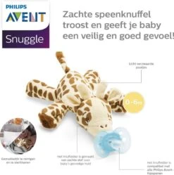 Philips Avent Fopspeen Knuffel - 0-6 Maanden - Girafje -Philips 1190x1200 2
