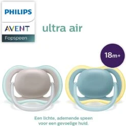 Philips Avent Ultra Air Fopspeen Gevoelige Huid 18m 2 Stuks 24 Philips Avent Ultra Air Fopspeen Gevoelige Huid 18m 2 Stuks -Philips 1195x1200 5