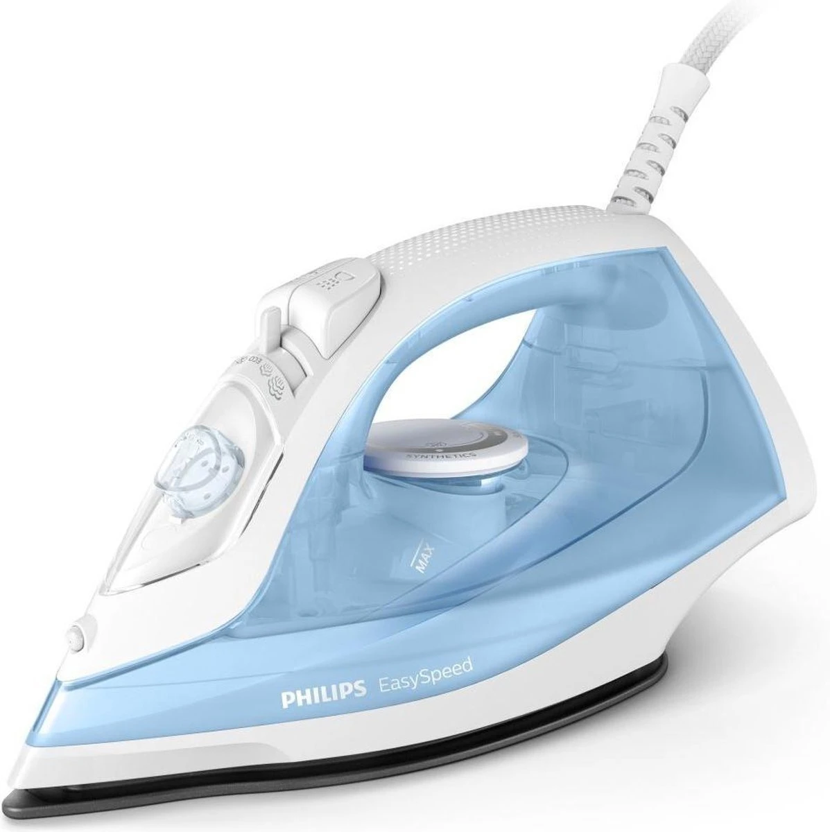 Philips GC1740 EasySpeed Stoomstrijkijzer Blauw/Wit 1 Philips GC1740 EasySpeed Stoomstrijkijzer Blauw/Wit