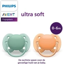 Philips Avent Ultra Soft SCF091/03 - Fopspeen - 0 Tot 6 Maanden - 2 Stuks -Philips 1197x1200 3