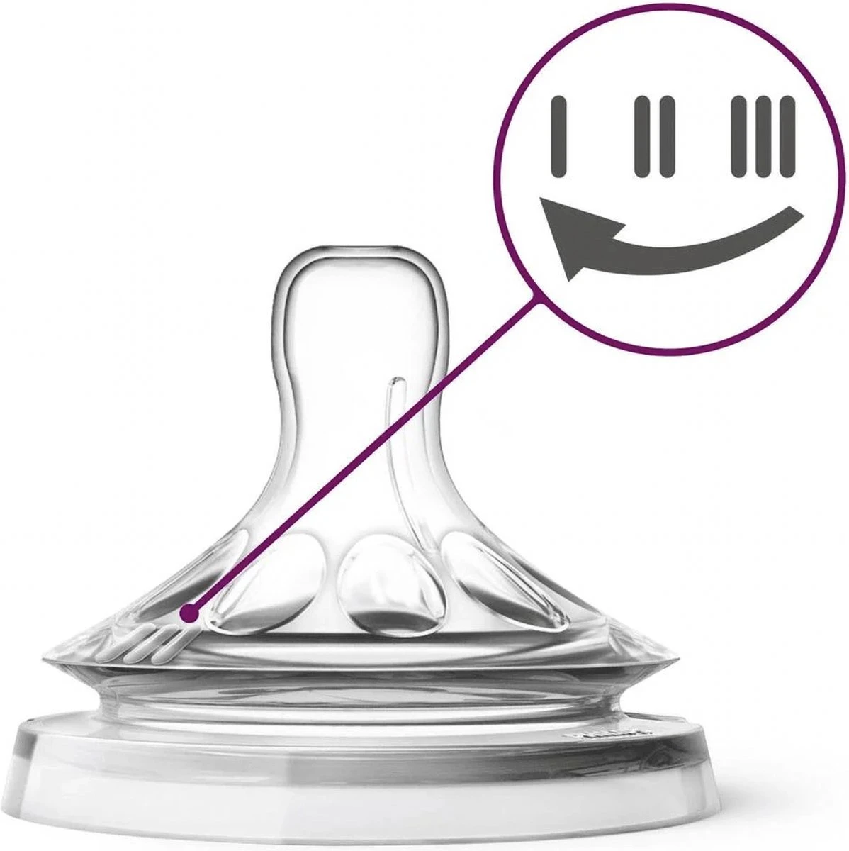 Philips Avent SCF045/27 Natural Speen - 3m+ - 2stuks 3 Philips Avent SCF045/27 Natural Speen - 3m+ - 2stuks - Afbeelding 3