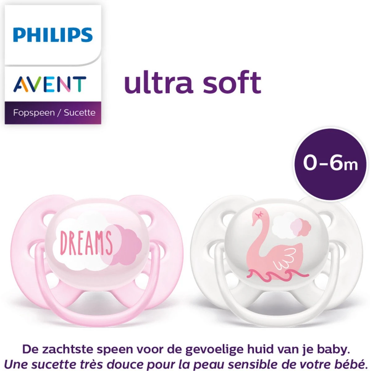 Philips Avent Ultra Soft SCF222/02 - Fopspeen - 0-6 Maanden - 2 Stuks 11 Philips Avent Ultra Soft SCF222/02 - Fopspeen - 0-6 Maanden - 2 Stuks - Afbeelding 11