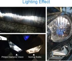 H4 55 Watt Philips Diamond Vision Lampen 12V – Helder Wit Licht 5000K – Xenon Look – LED Look – Meer Lichtopbrengst – Lange Levensduur – H4 55w Autolampen – Koplampen – Kleur Wit – H.O.D. Halogeen Origineel Philips Lampen – Xenon Gas – 2 Stuks -Philips 1200x1016 3