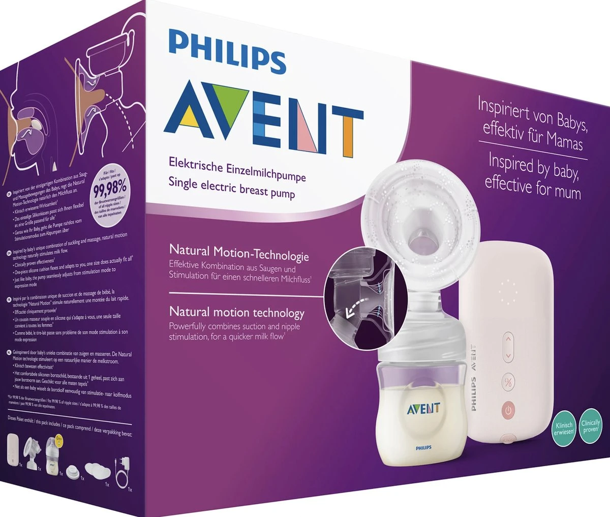 Philips Avent SCF395/11 Enkele Elektrische Borstkolf 5 Philips Avent SCF395/11 Enkele Elektrische Borstkolf - Afbeelding 5