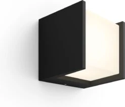 Philips Hue Fuzo Muurlamp - Warmwit Licht - Zwart - Smal - Open 33 Philips Hue Fuzo Muurlamp - Warmwit Licht - Zwart - Smal - Open -Philips 1200x1023 1