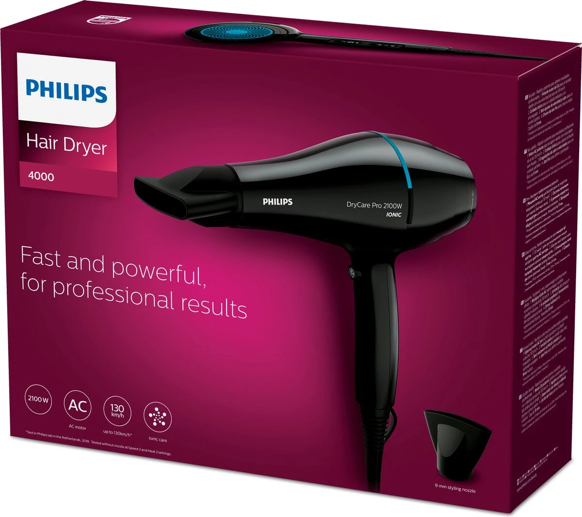 Philips DryCare Pro BHD272/00 - Föhn 8 Philips DryCare Pro BHD272/00 - Föhn - Afbeelding 8