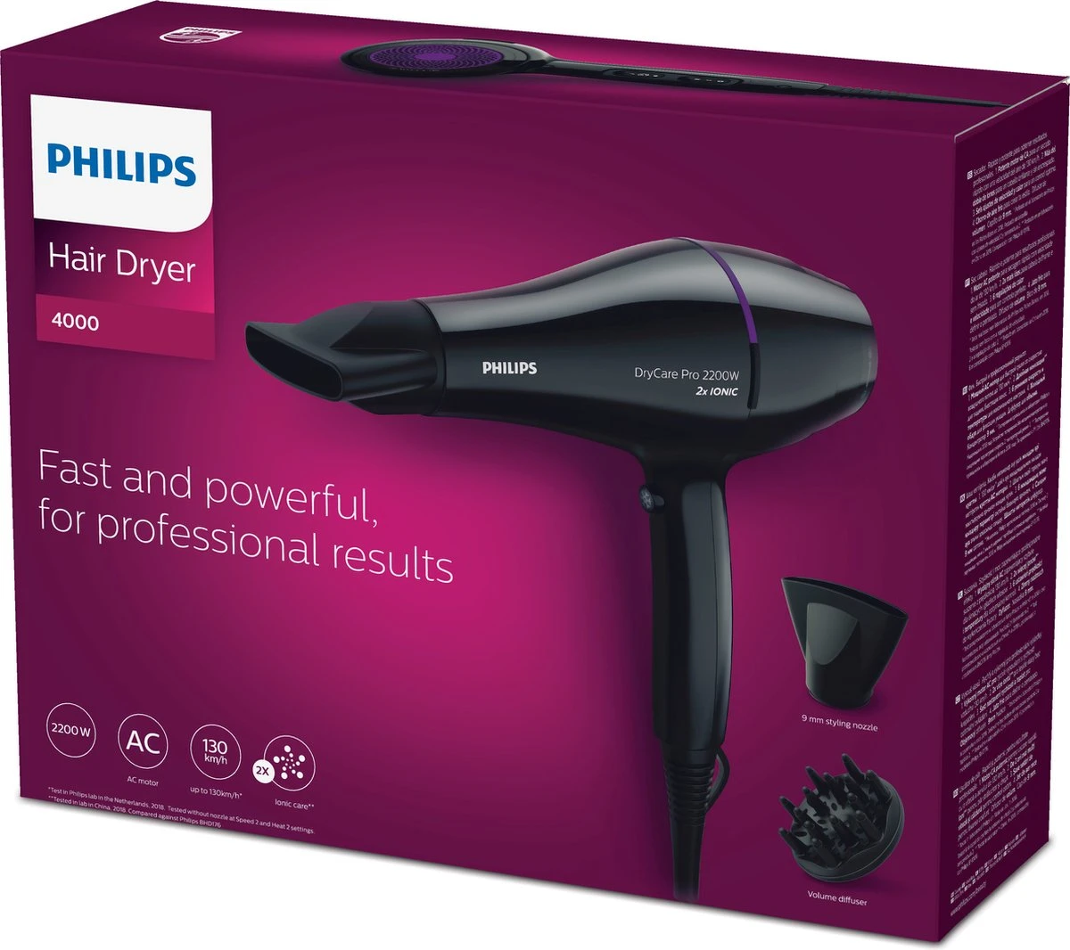 Philips DryCare Pro BHD274/00 - Föhn 10 Philips DryCare Pro BHD274/00 - Föhn - Afbeelding 10