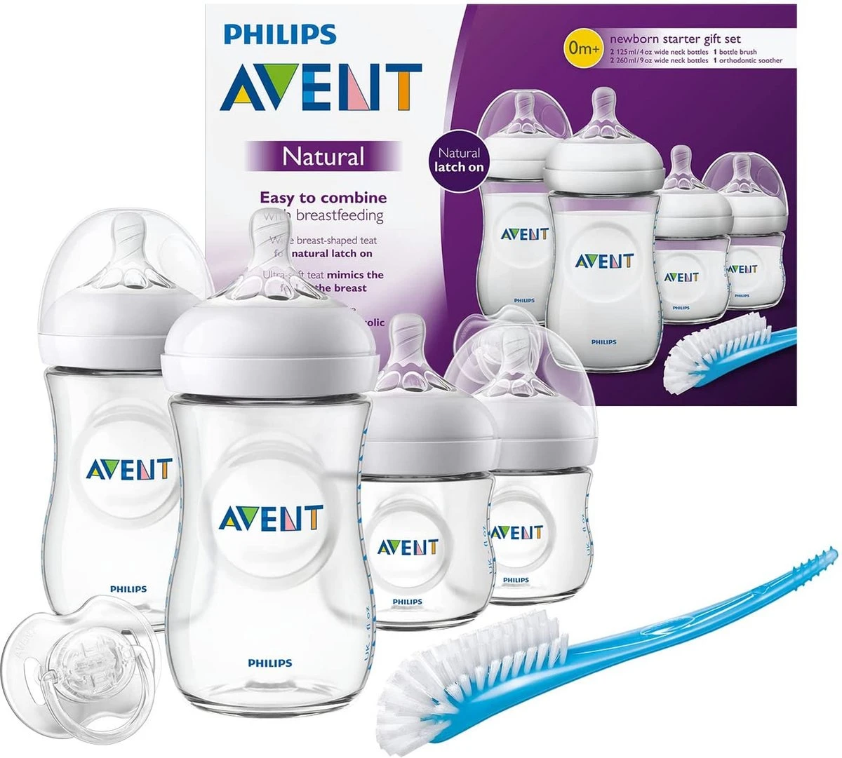PHILIPS AVENT AVENT Natural 2.0 Newborn Starter Set 1 PHILIPS AVENT AVENT Natural 2.0 Newborn Starter Set