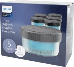 Philips CC16/50 - Quick Clean Pod Cartridge - Scheerapparaatreiniging - 6 Stuks -Philips 1200x1087 2