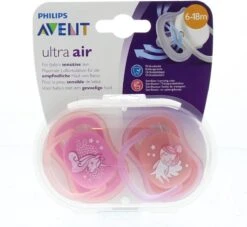 Philips Avent Ultra Air SCF345/22 Fopspeen - 6-18 Maanden - 2 Stuks -Philips 1200x1102