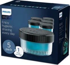 Philips CC16/50 - Quick Clean Pod Cartridge - Scheerapparaatreiniging - 6 Stuks -Philips 1200x1110 1