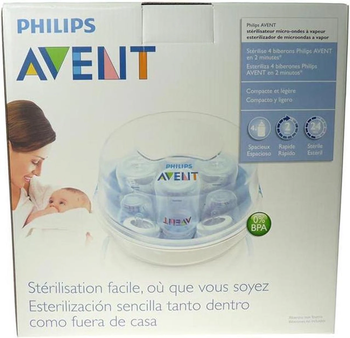 Philips Avent SCF281/02 Magnetron Sterilisator 5 Philips Avent SCF281/02 Magnetron Sterilisator - Afbeelding 5