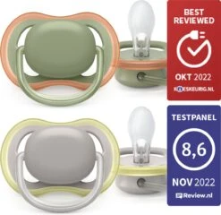 Philips Avent Ultra Air SCF085/20 - Fopspeen - 6 Tot 18 Maanden - 2 Stuks 19 Philips Avent Ultra Air SCF085/20 - Fopspeen - 6 Tot 18 Maanden - 2 Stuks -Philips 1200x1167 1