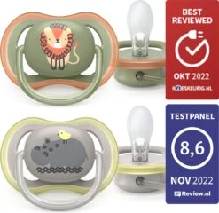 Philips Avent Ultra Air SCF085/17 - Fopspeen - 6 Tot 18 Maanden - 2 Stuks -Philips 1200x1167