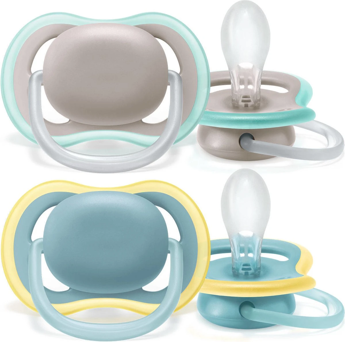 Philips Avent Ultra Air Fopspeen Gevoelige Huid 18m 2 Stuks 1 Philips Avent Ultra Air Fopspeen Gevoelige Huid 18m 2 Stuks