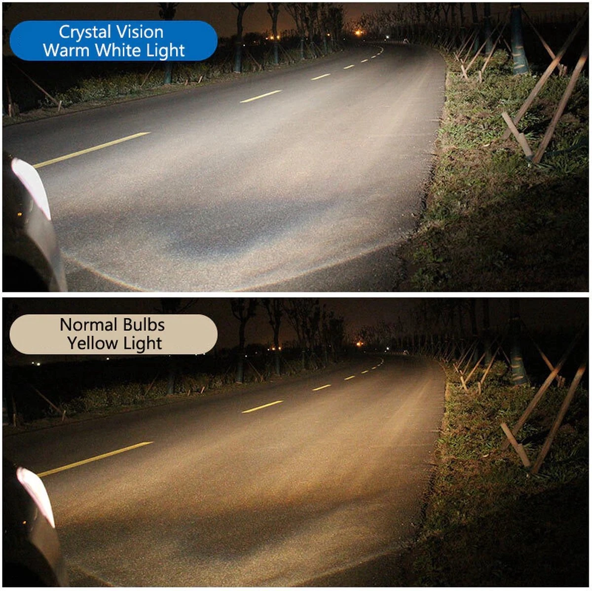 H11 55 Watt Philips Crystal Vision Lampen 12V – Wit Licht 4300K – Xenon Look – LED Look – Hoge Lichtopbrengst – Lange Levensduur – H11 55w Autolampen – Koplampen – Kleur Wit – H.O.D. Halogeen Origineel Philips Lampen – 2 Stuks – Gratis W5W Stadslicht 4 H11 55 Watt Philips Crystal Vision Lampen 12V – Wit Licht 4300K – Xenon Look – LED Look – Hoge Lichtopbrengst – Lange Levensduur – H11 55w Autolampen – Koplampen – Kleur Wit – H.O.D. Halogeen Origineel Philips Lampen – 2 Stuks – Gratis W5W Stadslicht - Afbeelding 4