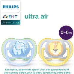 Philips Avent Ultra Air SCF085/01 - Fopspeen - 0-6 Maanden - 2 Stuks 16 Philips Avent Ultra Air SCF085/01 - Fopspeen - 0-6 Maanden - 2 Stuks -Philips 1200x1198