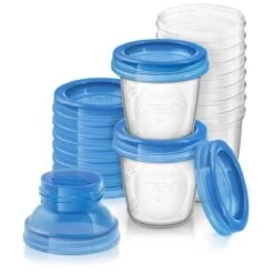 Philips Avent SCF618/10 Bewaarbekers Voor Babyvoeding - 180 Ml - 10 Stuks -Philips 1200x1200 109