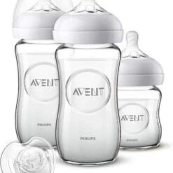 Philips Avent Glazen Starterset Voor Pasgeborenen SCD303/01 - Natural-fles - 3 Stuks 12 Philips Avent Glazen Starterset Voor Pasgeborenen SCD303/01 - Natural-fles - 3 Stuks -Philips 1200x1200 133