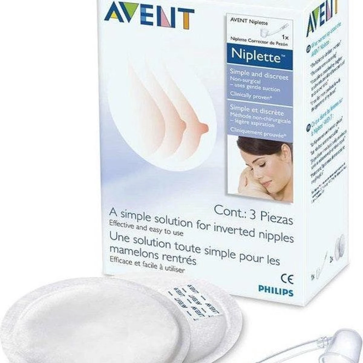 Philips Avent SCF152/01 - Niplette Met 2 Borstkompressen 4 Philips Avent SCF152/01 - Niplette Met 2 Borstkompressen - Afbeelding 4