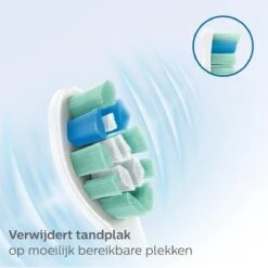 Philips Sonicare C2 Optimal Plaque Defence HX9022/10 - Opzetborstels - 2 Stuks -Philips 1200x1200 290