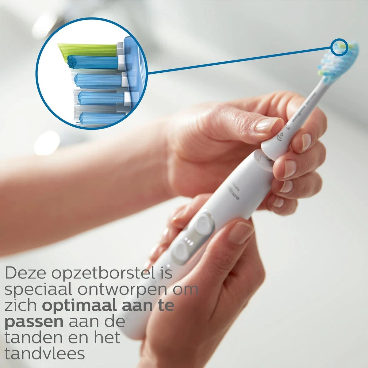 Philips Sonicare C3 Premium Plaque Defense HX9044/17 - Opzetborstel - 4 Stuks 4 Philips Sonicare C3 Premium Plaque Defense HX9044/17 - Opzetborstel - 4 Stuks - Afbeelding 4